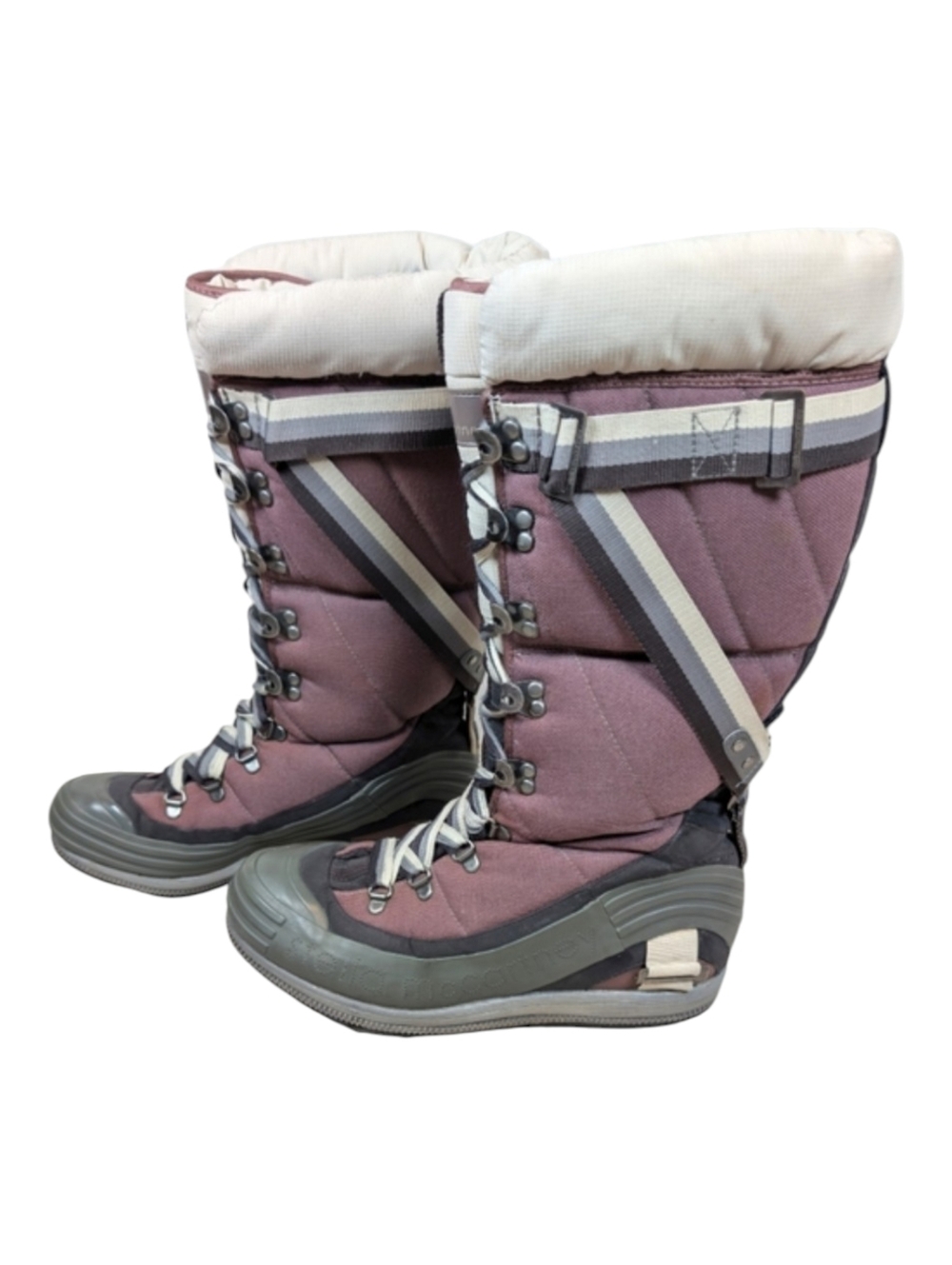 Adidas Stella McCartney Rare Snow Hiking Tall Winter Boots Women's Size